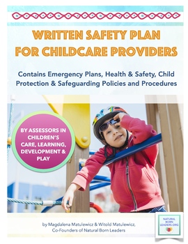 Preview of Written Safety Plan for Child Care Providers (GLOBAL EDITION)