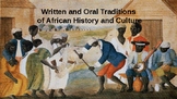 Written and Oral Traditions of African Culture