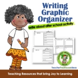 Wrting | Graphic Organizer | After School Activity