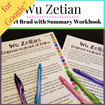 Preview of Wu Zetian for Google Classroom™
