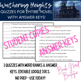 Wuthering Heights (Bronte) Character Identification Quizze