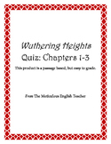 Wuthering Heights Chapters 1-3 Quiz