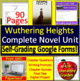 Wuthering Heights Novel Study Unit - Comprehension Questio