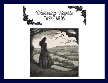 Preview of Wuthering Heights: Task Cards