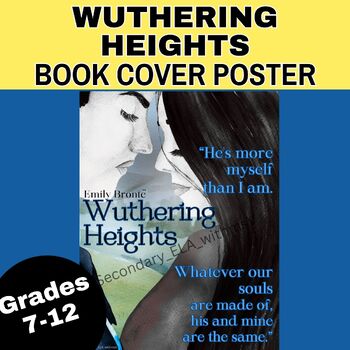 Preview of Wuthering Heights by Emily Bronte Bulletin Board Poster