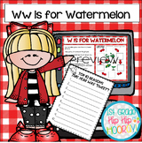 Ww is for Watermelon Bundle