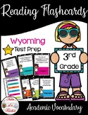 Wyoming 3rd Grade Reading Academic Vocabulary Flash Cards