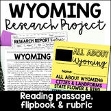 Wyoming State Research Report Project | US States Research