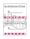 X 5 multiplication book