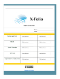 X-Folio Middle Portfolio