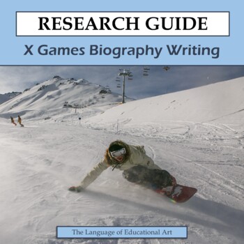 Preview of X Games Biography Research Paper Project — Secondary PE ELA — CCSS Rubric