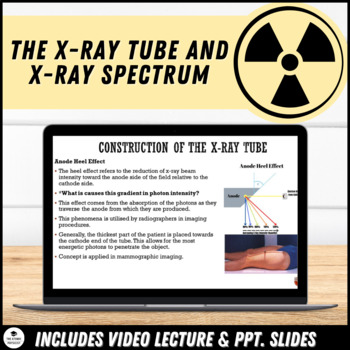 Preview of Video Lecture: Medical X-Ray Tubes & X-Ray Emission Spectrum