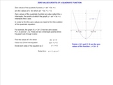 X-intercepts of Quadratic Functions