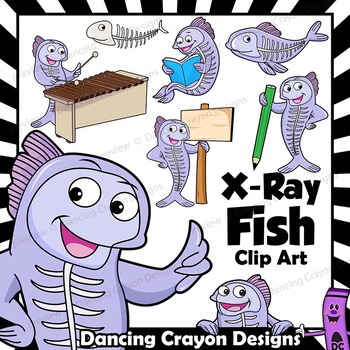 xray fish clipart