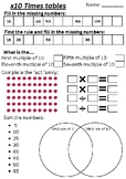X10 Multiplication mastery