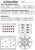 X3 Multiplication mastery