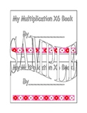 X6 Multiplication Book