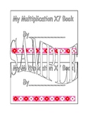 X7 Multiplication Book
