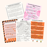 X8 Halloween Cloze Activities - Fill in the Missing Word -