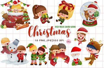 Preview of Xmas Caractor Clipart