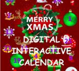 Xmas digital interactive advent calendar