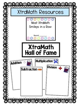 Preview of XtraMath Bulletin Board Kit - Incentive