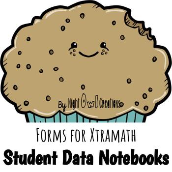 Preview of Student Data Notebook Forms For Xtramath