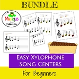 Easy Xylophone Song Centers BUNDLE