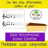 Easy Xylophone Song Centers | Pentatonic Improvisation and