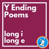 Y Ending Poems:  long i & long e