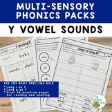 Y Vowel Sounds Multisensory Reading and Spelling Activitie