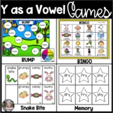 Y as a Vowel Games