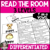 Y as a Vowel ( Long i and Long e ) Read the Room | Write the Room