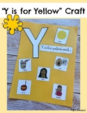 Y is for Yellow | Alphabet Crafts