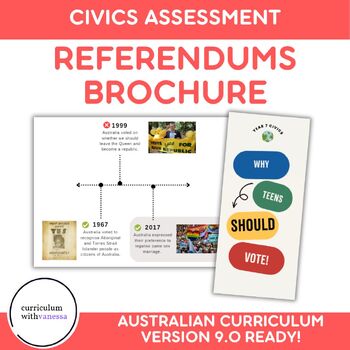 Preview of Y7/8 Civics Referendum ASSESSMENT -Constitution & Government Democracy Australia