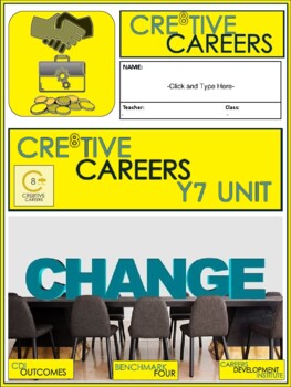 Preview of Y7 Cre8tive Careers Work Booklet
