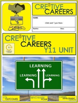 Preview of High School Cre8tive Careers Work Booklet
