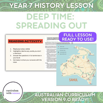 Preview of Y7 History Lesson 6: Spreading Out - Migration, Super Highways, Curriculum 9.0