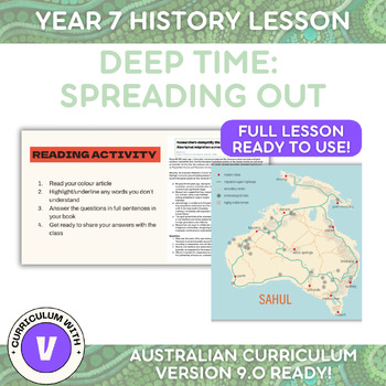 Preview of Y7 History Lesson 6: Spreading Out - Migration, Super Highways, Curriculum 9.0