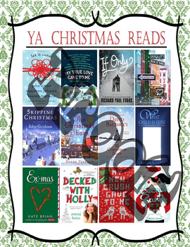 Preview of YA Christmas Reads!!  Book Recommendations Poster