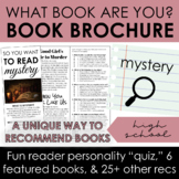 YA Mystery Book Recommendation Brochure w/ Interactive Per