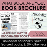 YA Realistic Fiction Book Recommendation Brochure - Intera