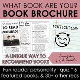 YA Romance Book Recommendation Brochure w/ Interactive Per