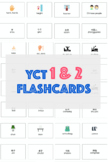 YCT 1 & 2 Flashcards