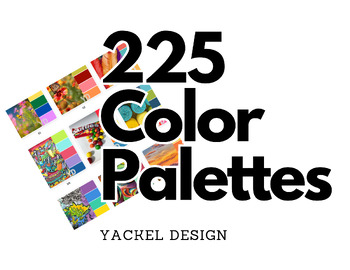 Preview of YD Printable Color Palettes - ALL 225