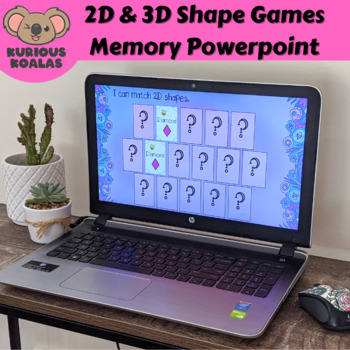 Preview of 2D and 3D Shape Game Memory Activity Powerpoint