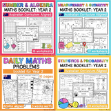 YEAR 2 Maths Booklet Bundle - Australian Curriculum Outcomes
