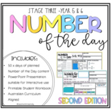Stage 3 Number of the Day Activities - 2nd Edition (50 day