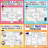 YEAR 5 Maths Booklet Bundle - Australian Curriculum Outcomes
