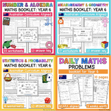 YEAR 6 Maths Booklet Bundle - Australian Curriculum Outcomes